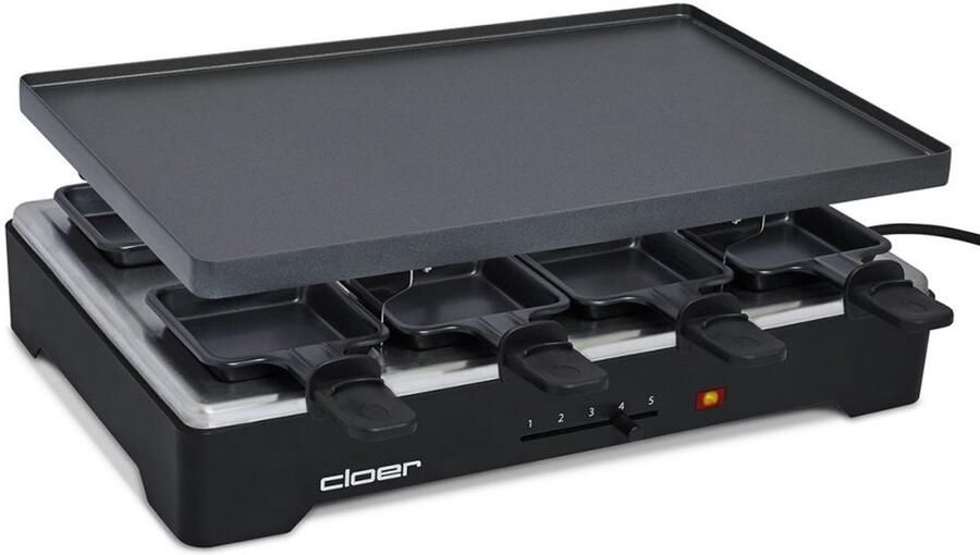 Cloer 6446 Gourmetset Zwart