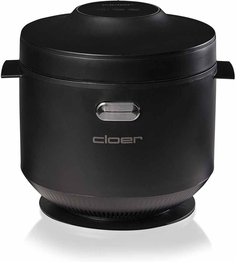 Cloer Rijstkoker zwart-6830-inhoud 1 liter-1-5 porties