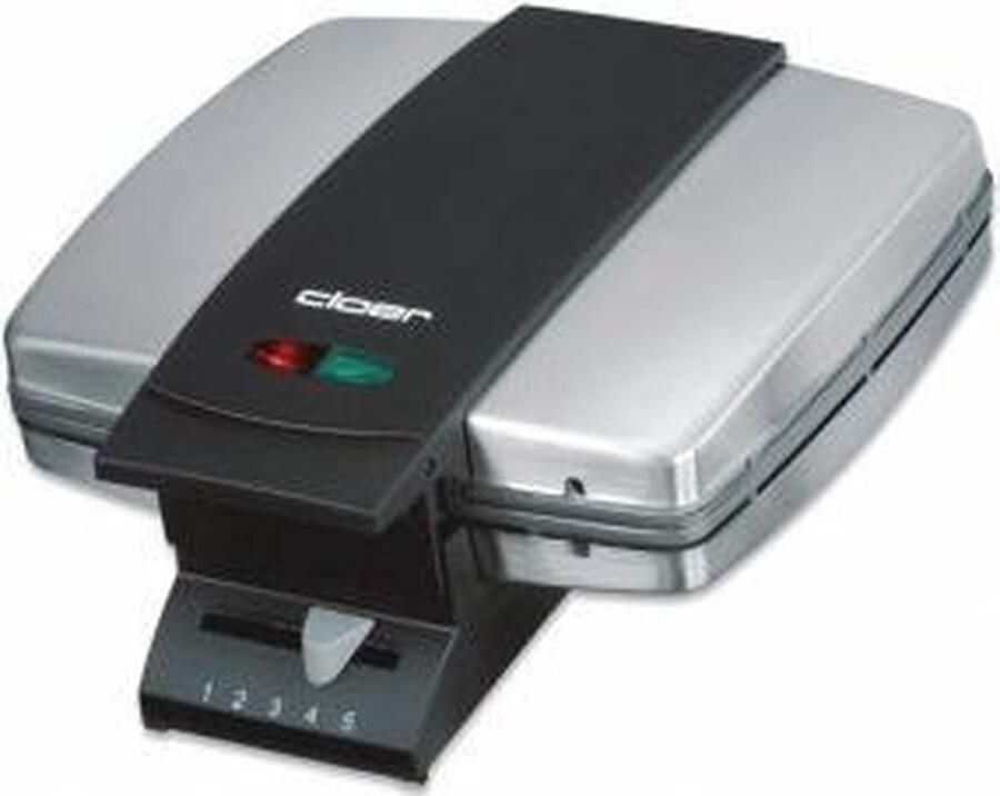 Cloer Wafelijzer 1431 930W bk sr