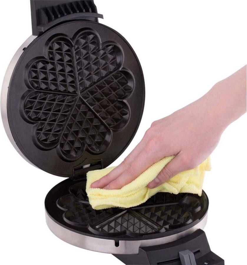 Cloer Wafelijzer 189 930W sr bk