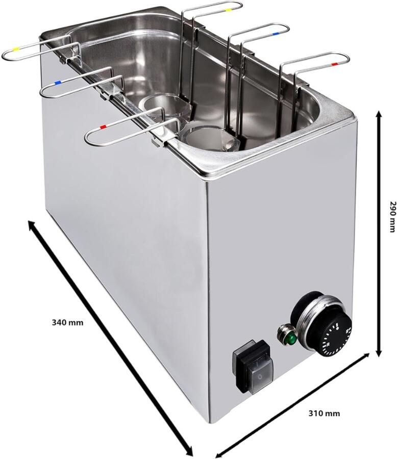 CLVP Eierkoker met Timer Geschikt voor 6 Eieren Zilver