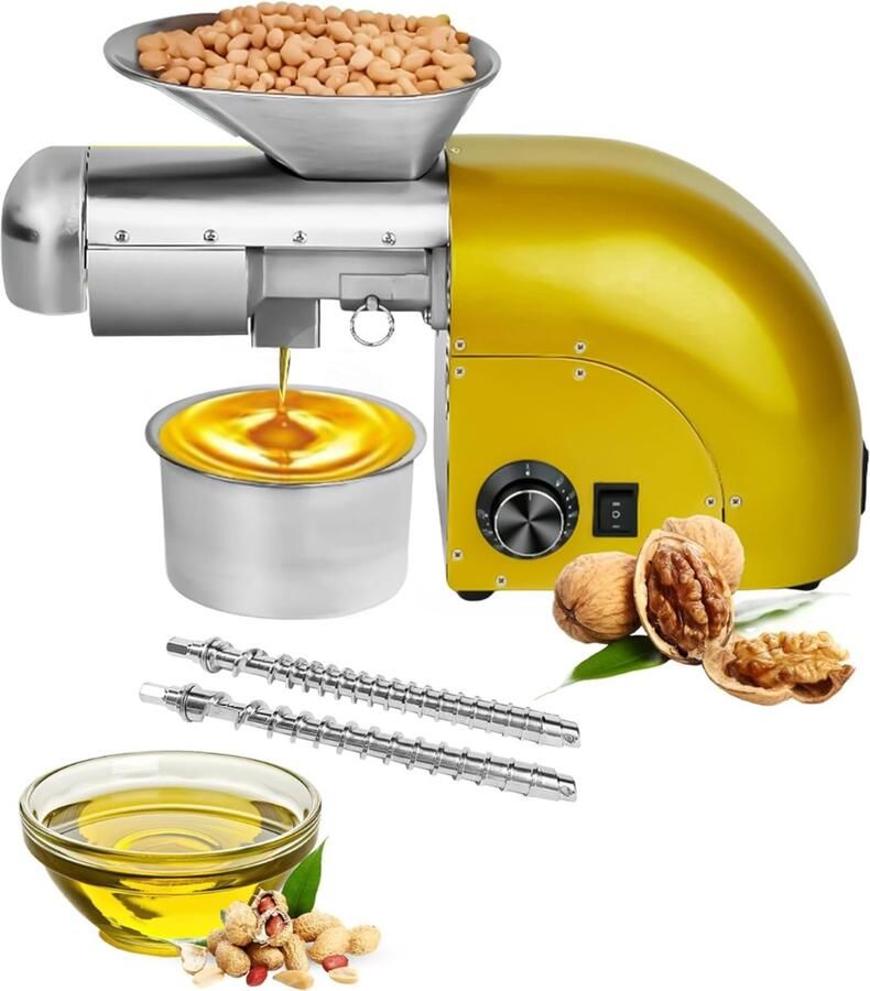 CLVP Oliepers Machine Koude Pers Goud