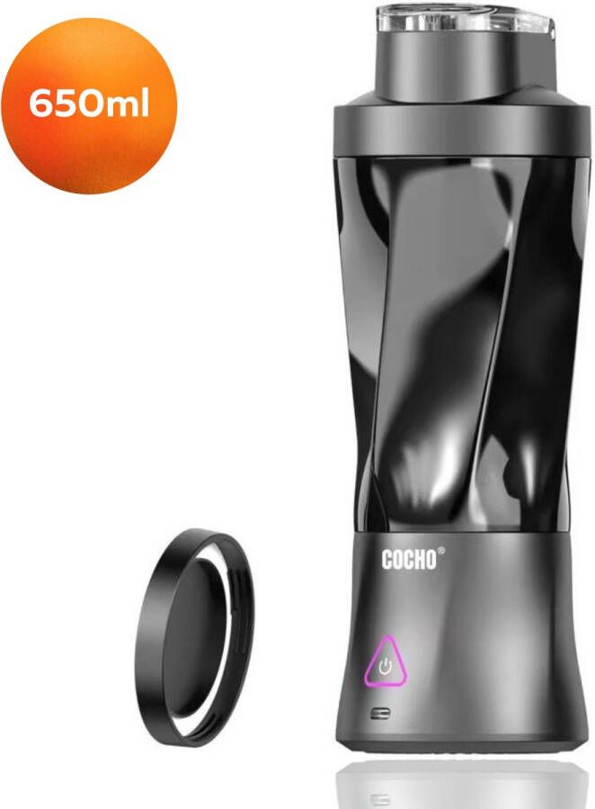 Cocho Blender To Go Smoothie Maker 650ML Oplaadbare Mini Blender Smoothies & Shakes Draadloos & Draagbaar Fruit Mixer USB Oplaadbaar - Foto 2