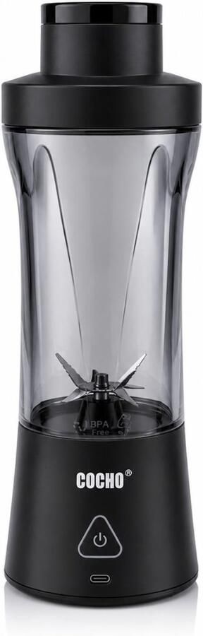 Cocho Blender To Go Smoothie Maker 650ML Oplaadbare Mini Blender Smoothies & Shakes Draadloos & Draagbaar Fruit Mixer USB Oplaadbaar Merk: • 2 8 Bekijk 10 reviews • Delen • Rapporteer