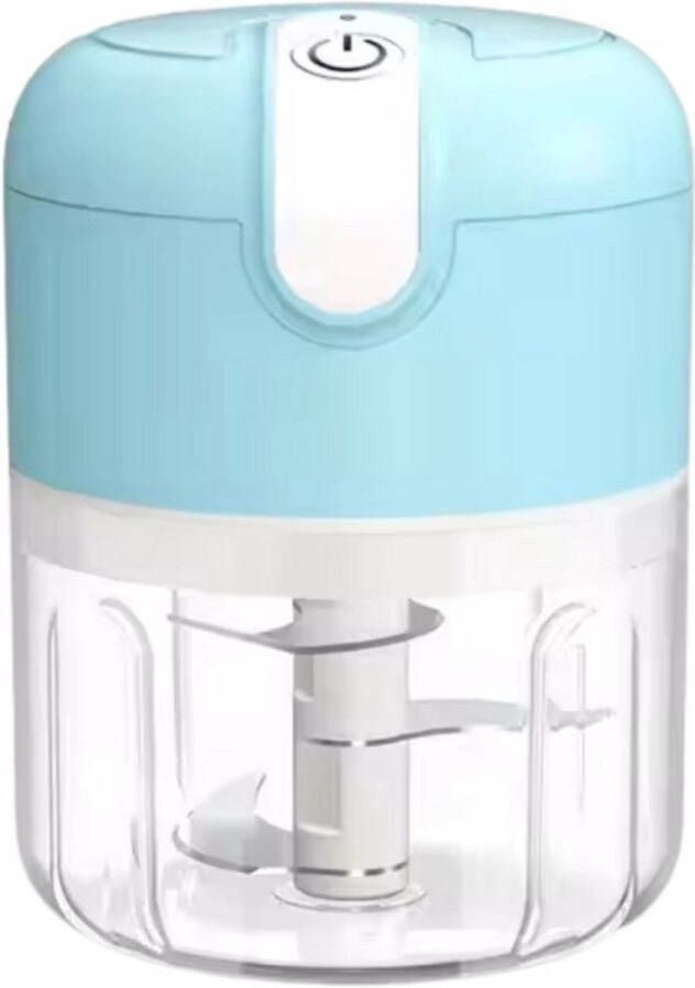 Cocho Hakmolen elektrische USB oplaadbal Mini Portable Chopper 250ml Groen Groentesijder