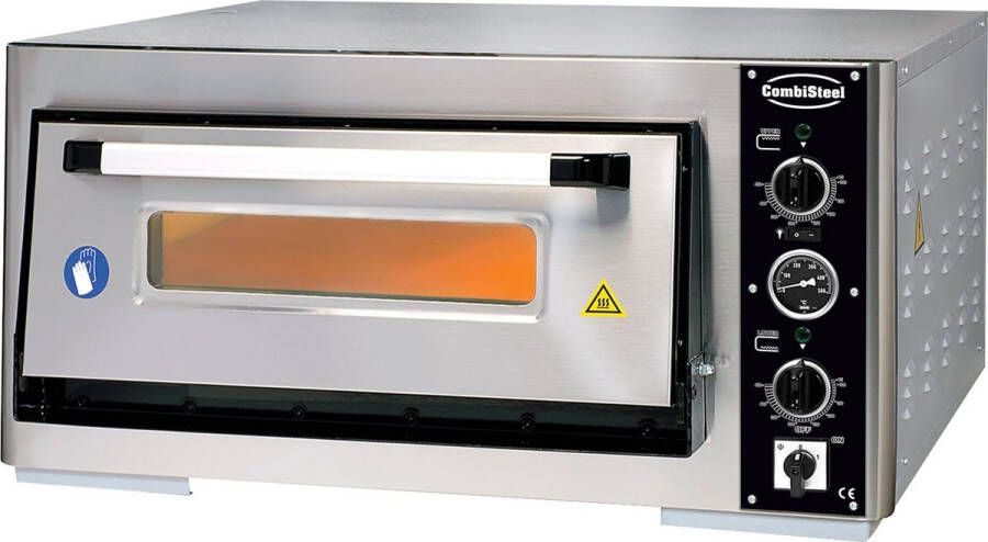 Combisteel Pizza Oven 1x 4 Pizza s Ø300mm 400v 890x810x430 Mm Horeca Oven