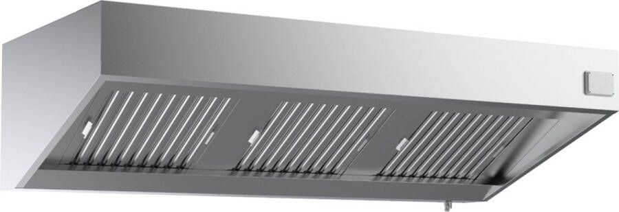 Combisteel Afzuigkap RVS 500m³ h Motor + Regelaar 1200mm