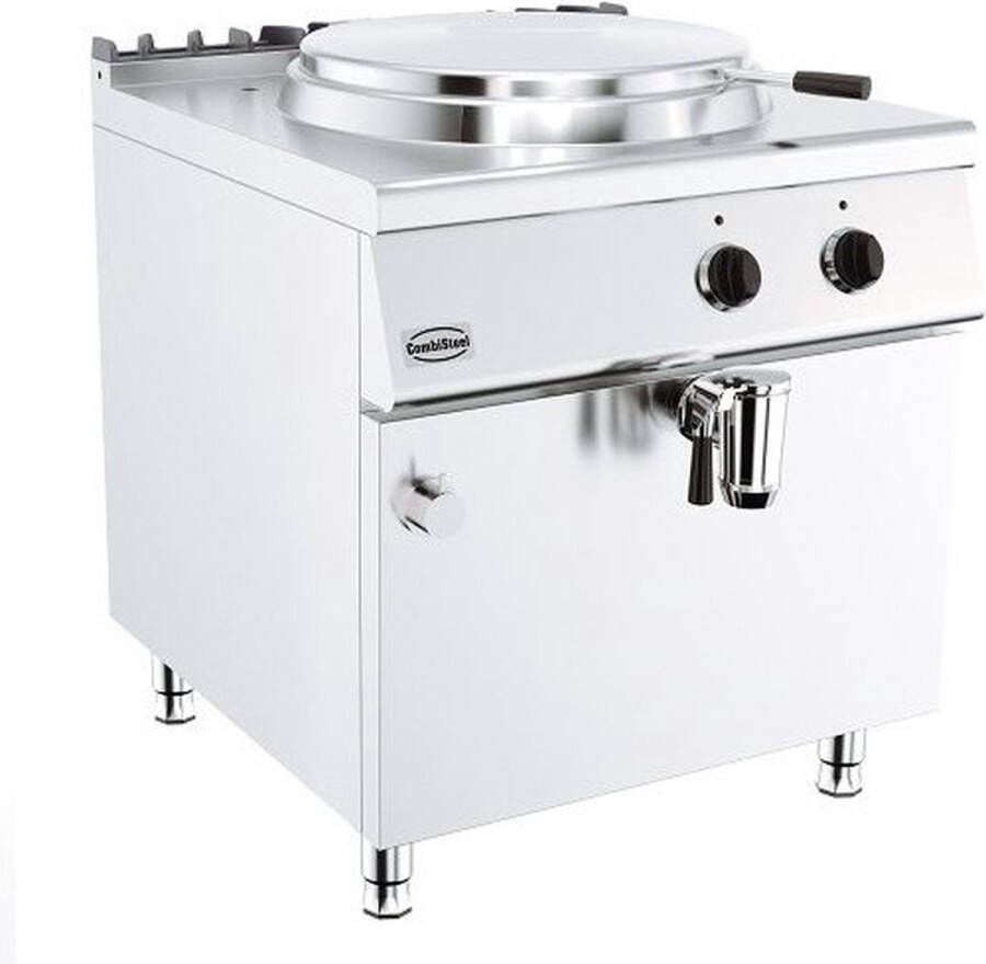 Combisteel Elektrische Ketel 60L Diepte 700 mm Gewicht 140 kg Breedte 800 mm Hoogte 900 mm