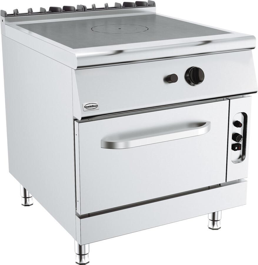 Combisteel BASE 900 KOOKPLAATFORNUIS GASOVEN 7178.3040 Horeca & Professioneel