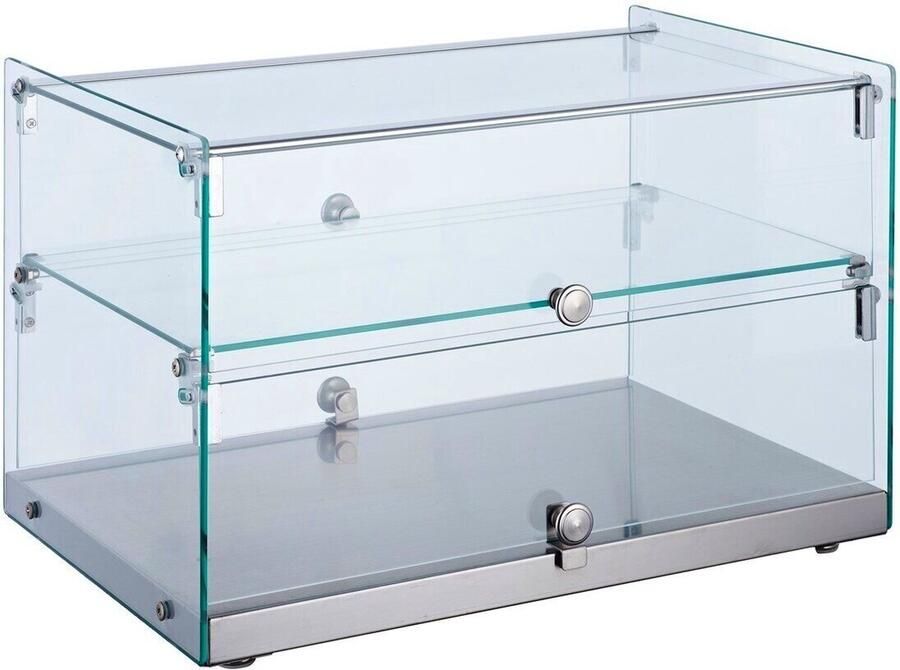 Combisteel Neutraal Vitrine Recht 50L 7487.0245