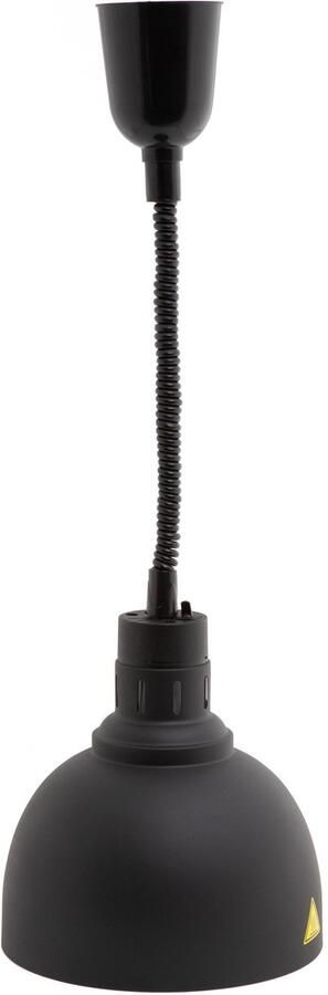 Combisteel Professionele Horeca Warmhoudlamp Verstelbaar- Zwart – Ø240mm