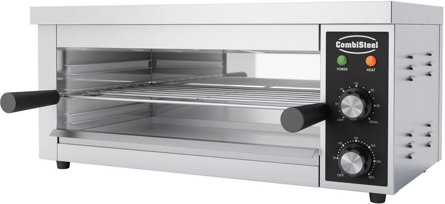Combisteel Salamander Grill Enkel RVS Horeca Kwaliteit 7518.0130