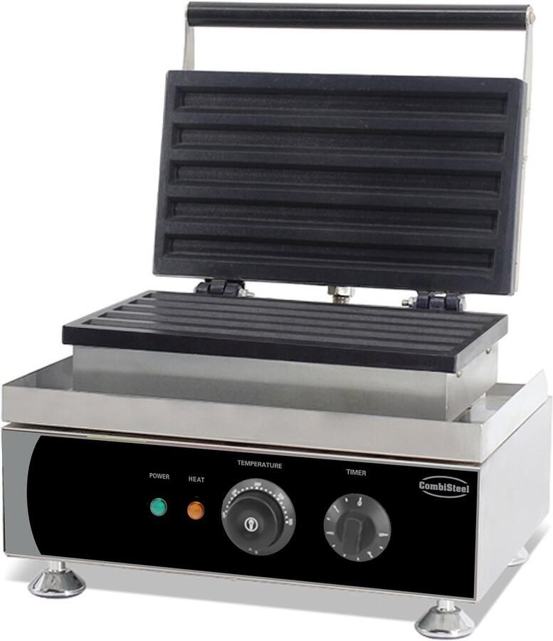 Combisteel WAFELIJZER 5ST CHURROS WAFEL 7540.0095 Horeca & Professioneel