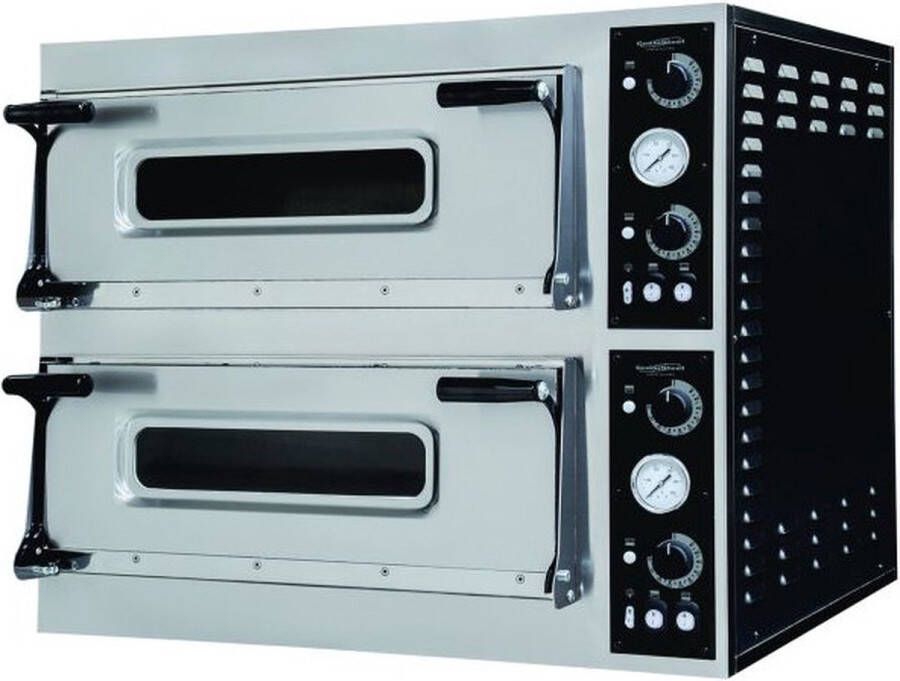 Combisteel PIZZAOVEN BAKPLAAT DUBBEL 2 x 6 7485.0045