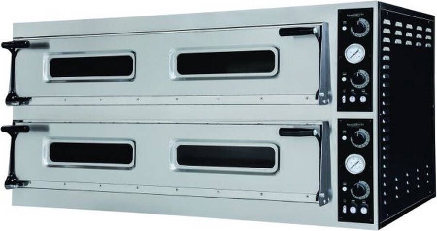 Combisteel PIZZAOVEN BAKPLAAT DUBBEL 2 x 6 GROOT 7485.0050
