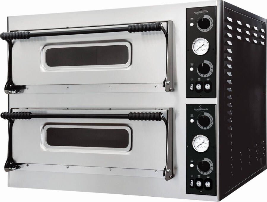 Combisteel Pizzaoven dubbel 2 x 6 7482.0025