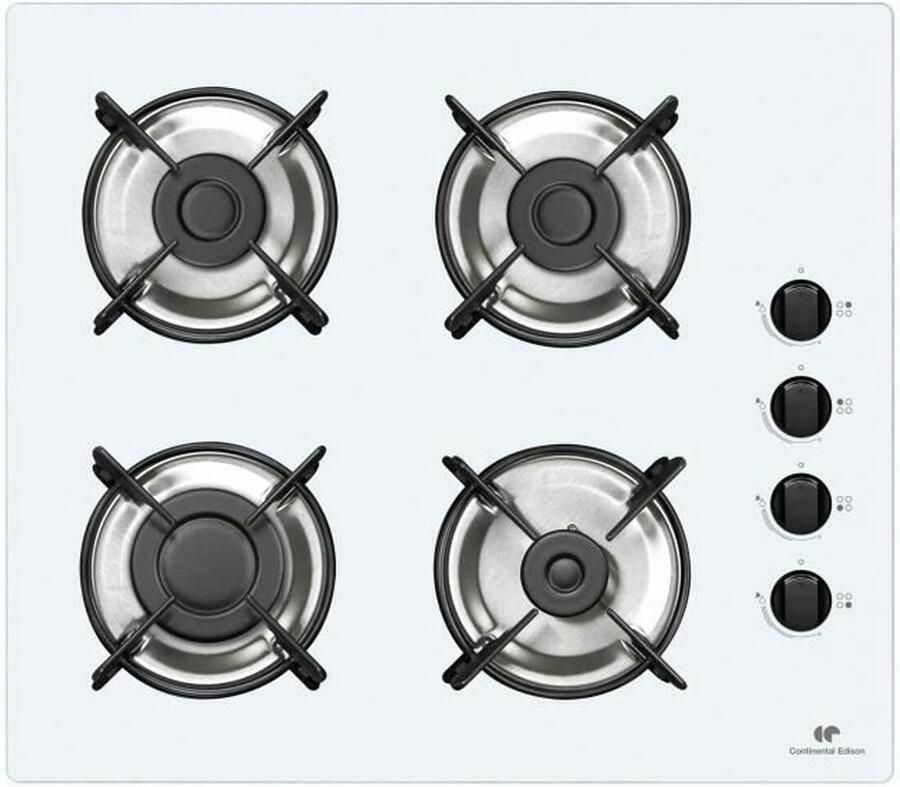 Edison GASKOOKPLAAT CONTINENTAL (4 Fornuizen)