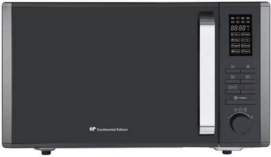 Continental Edison Continental Monofunction Microwave Edison MO28MB Zwart L51.3 x H30.7 x D42.8 cm 28L