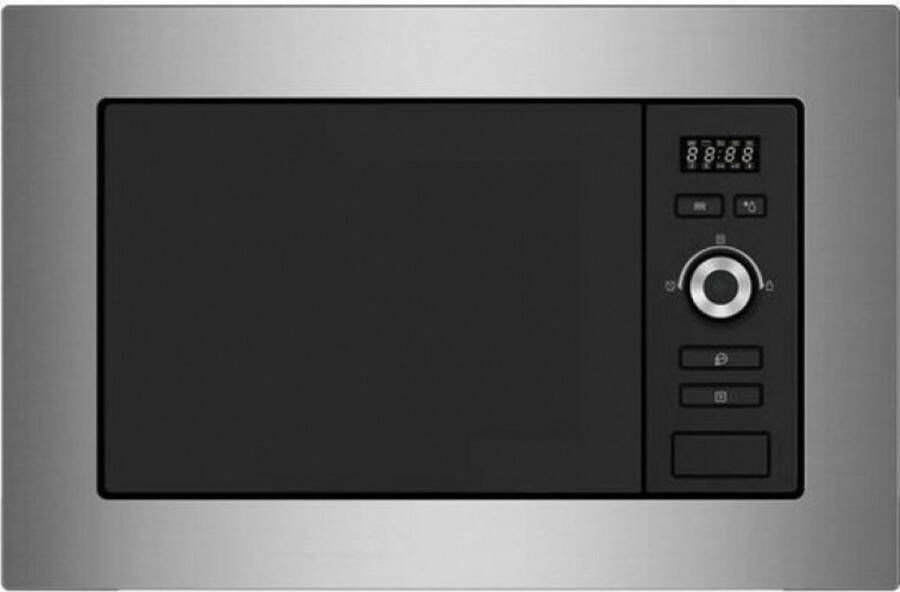 Continental Edison Mo20ixes Zwart en roestvrijstalen magnetron Oven L59.5 x 38 8 x D34 5 cm 20l