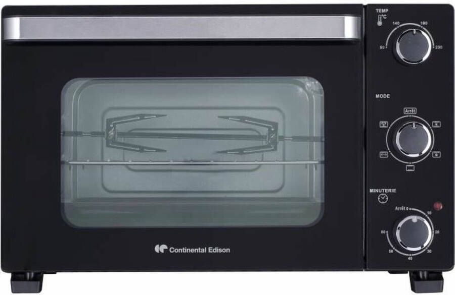 Continental Edison CEMF28B2 Elektrische mini-oven 28L Zwart - Foto 2