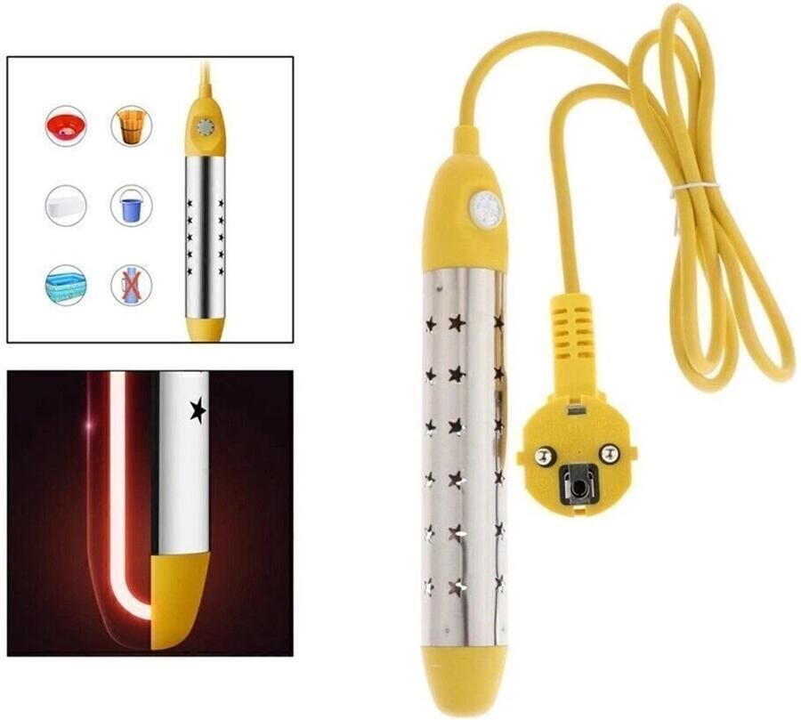 COOAU Dompelaar 2000W Emmerdompelaar Dompelaar voor Zwembad Reisdompelaar Dompelaar Waterkoker Zwembad Verwarming Temperatuur Kan Niet Worden Aangepast