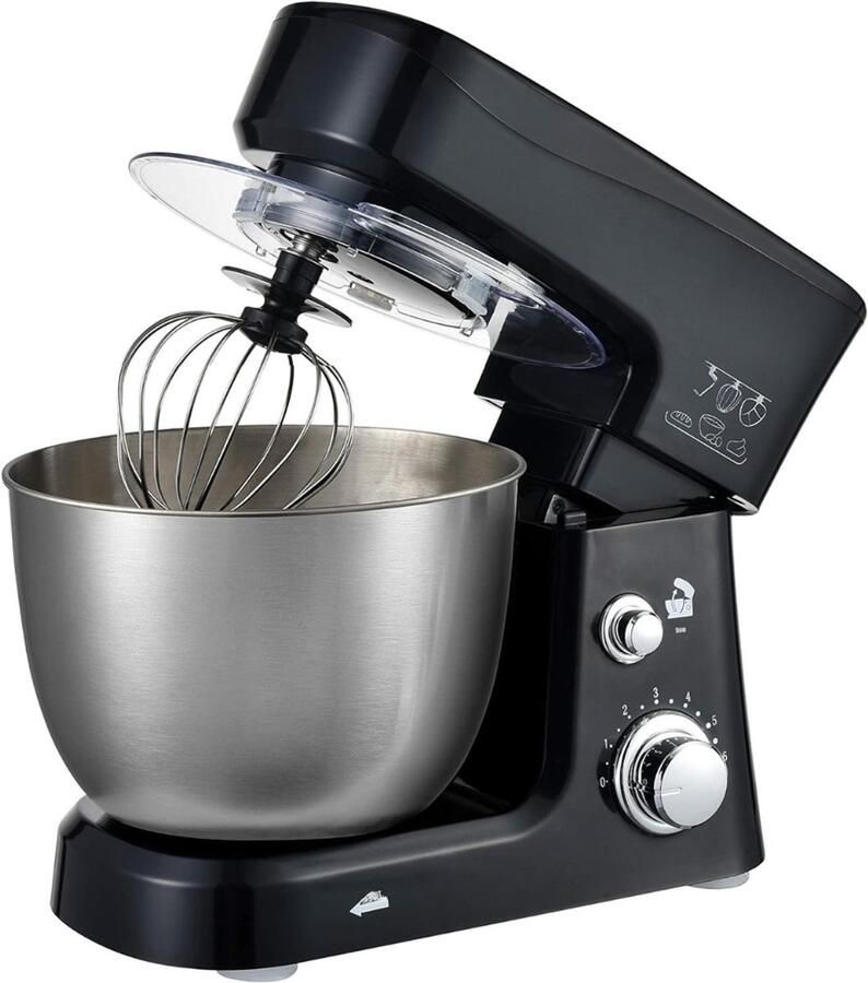 Core Mixer met mengkom Mixer met mengkom keukenmachine Zilver 22 cm x 35 cm x 30 cm