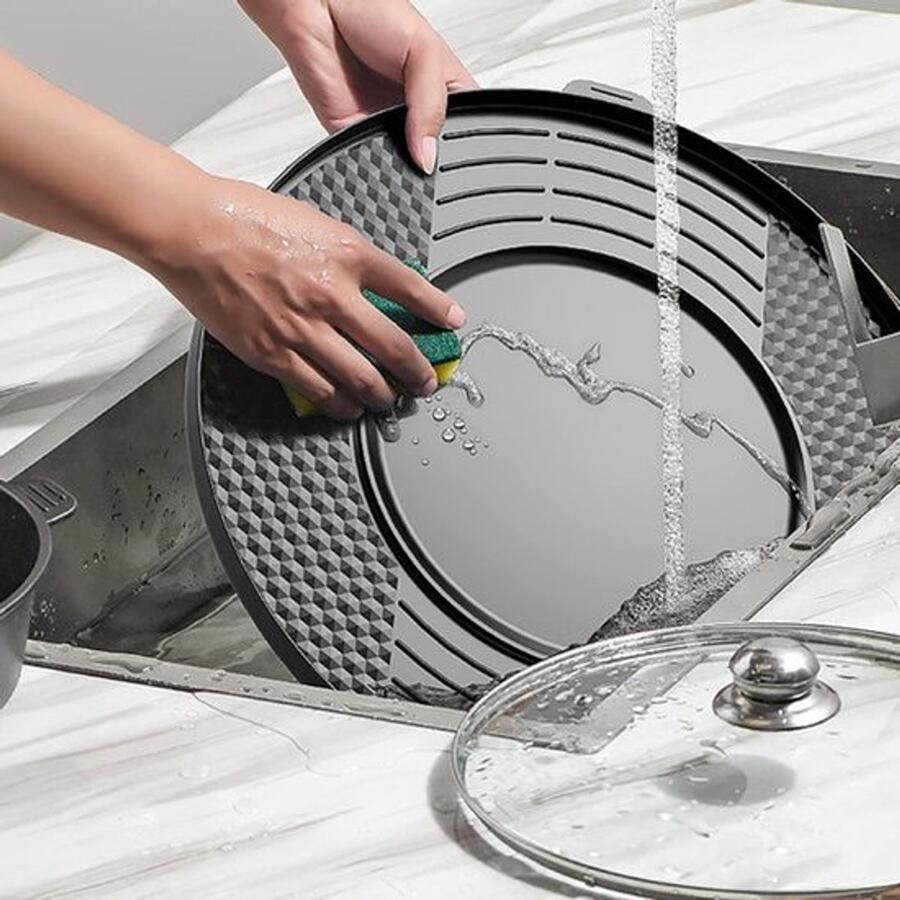 Corenia 2-In-1 Elektrische Hot Pot – Elektrische Fondueset – Elektrische Grillpan – Elektrische Bakplaat – Elektrische Stoofpan – 2200 Watt Vermogen – Grote Dubbele Kookoppervlakte 29 44 cm