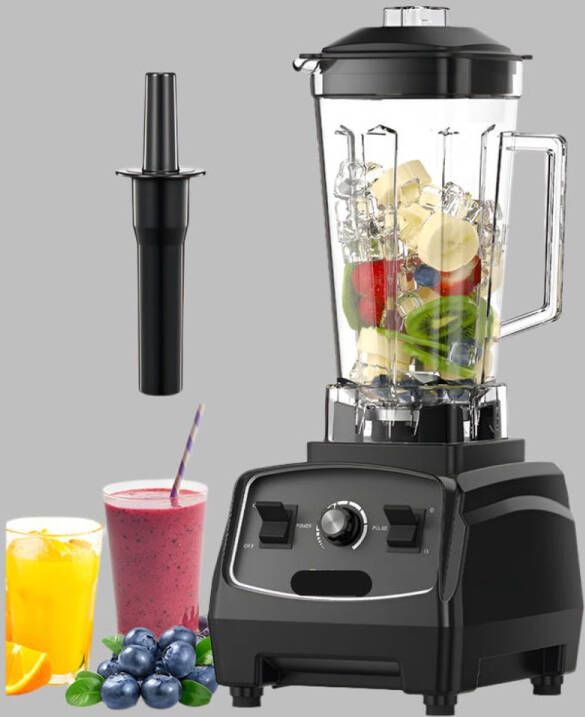 Corenia 22xer Smoothie Maker 2200W BPA Free 3HP Smoothies IJs & Voedselbereiding – Inclusief Black Blade Drive Tool Zwart