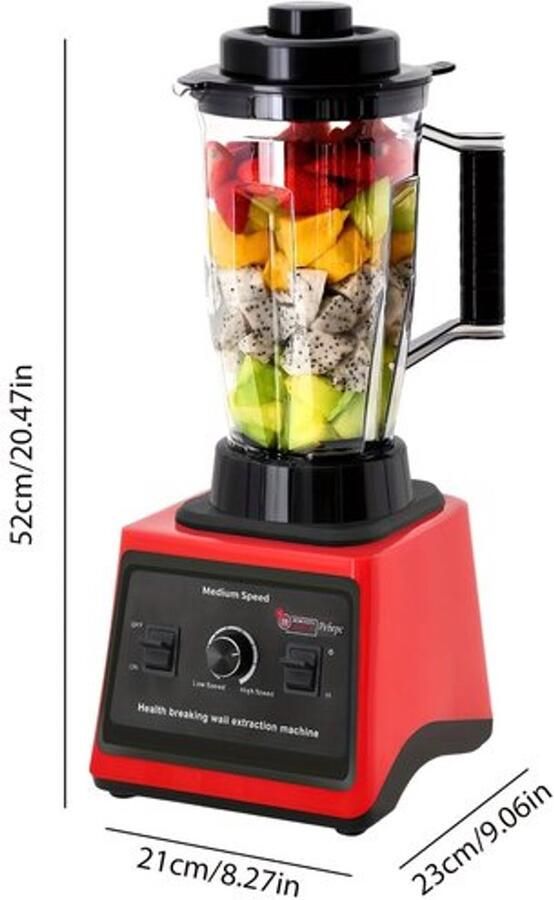 Corenia 3-in-1 Mixer – Keukenmixer – Blendermachine – Smoothiemaker – Milkshakemixer – 700W Krachtige Motor – 15 Snelheidsstanden – 3 Mengkommen (3L 1 5L 0 5L) - Foto 3