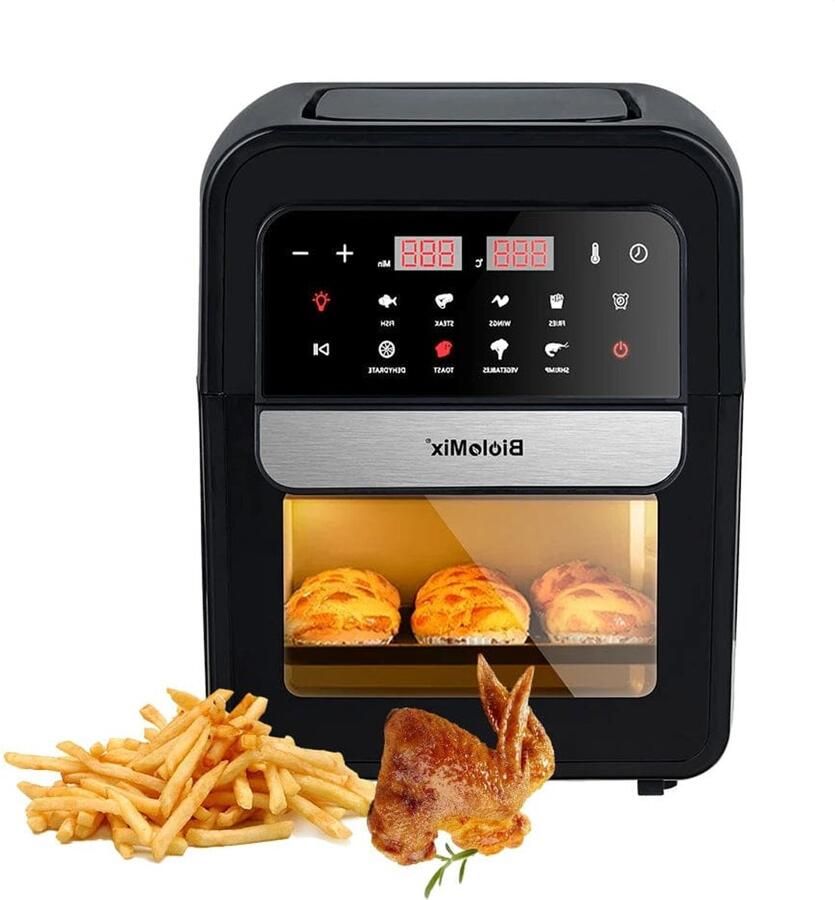 Corenia Airfryer – Air Fryer Oven – Heteluchtoven – Friteuse – Conventieoven – 7L Capaciteit – Touchscreen Presets