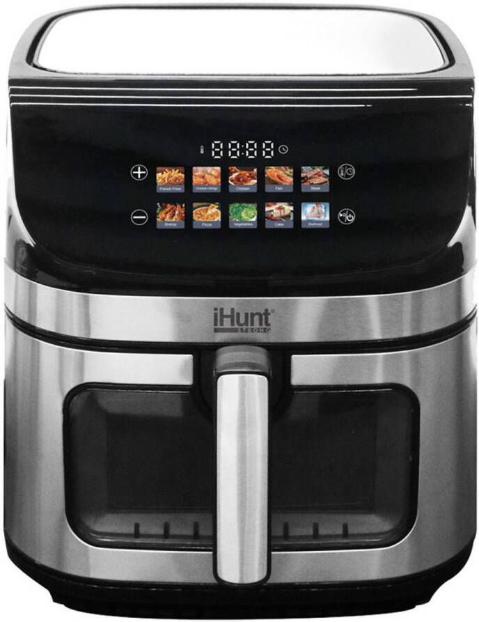 Corenia Airfryer – Heteluchtfriteuse – Digitale Friteuse – Luchtfriteuse – Air Fryer Oven – 9L Inhoud – 2200W Vermogen – Dubbel Verwarmingssysteem 360° – Roestvrijstaal