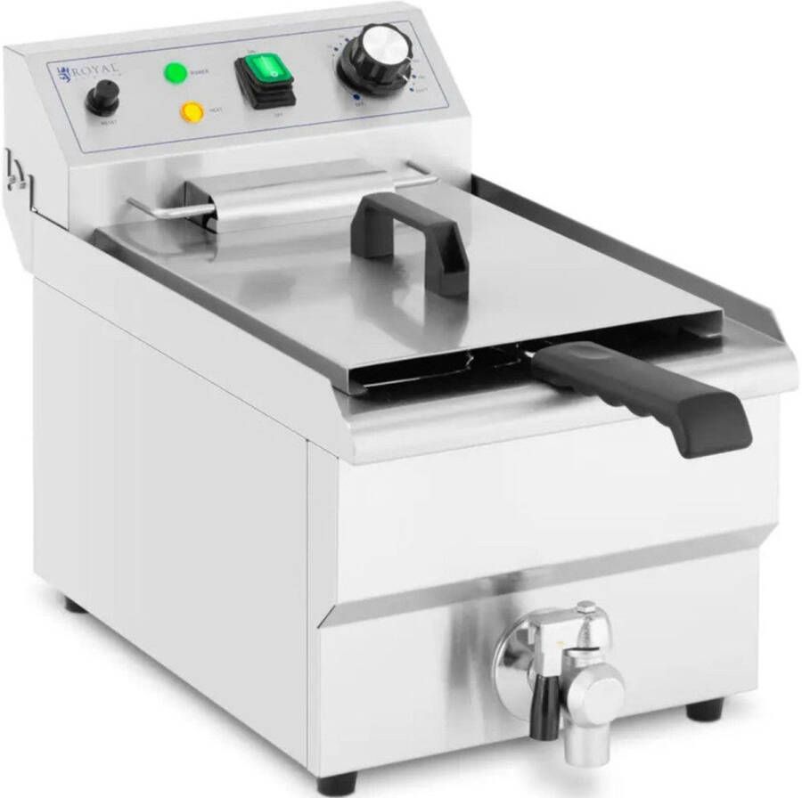 Corenia Airfryer – Heteluchtfriteuse – Elektrische Friteuse – Frituurpan – Airfryer Oven – 9 Liter Capaciteit – 3000 Watt Vermogen – Roestvrij Stalen Design – Instelbare Thermostaat 50-190°C