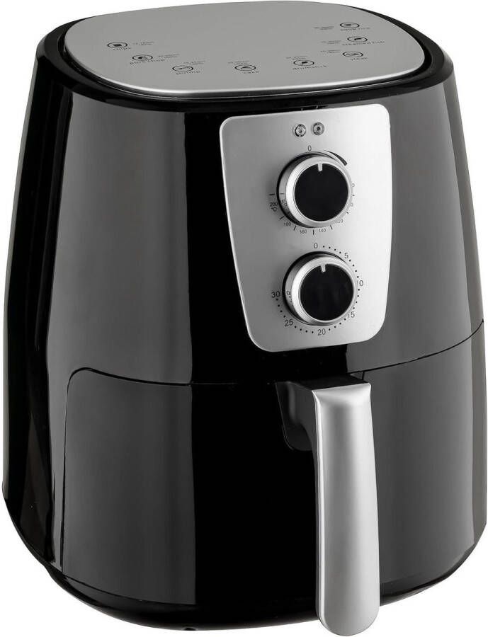 Corenia Airfryer – Heteluchtfriteuse – Luchtfriteuse – Airfryer Oven – Friteuse – 5 2 Liter Inhoud – Instelbare Thermostaat Tot 200°C