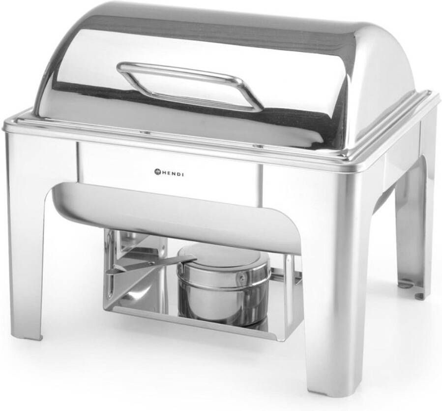 Corenia Bainmarie – Buffetwarmer – Warmhoudplaat – Warmhoudschaal – Voedselwarmer – Roestvrij Staal – GN 1 2 Formaat – Warmhoudsysteem Zonder Elektriciteit