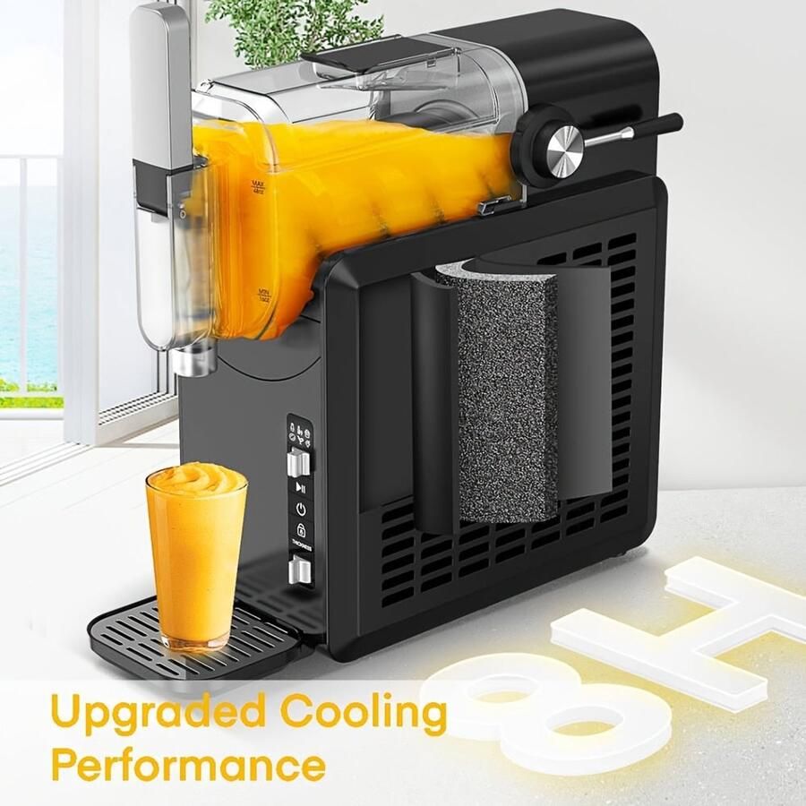 Corenia Bevroren Drankjes Machine – Slushmaker – Smoothie Maker – Milkshake Machine – 2 Liter Volume – Snelle Invries Technologie – Zelfreinigend Systeem