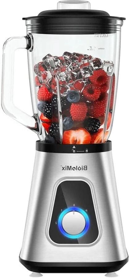 Corenia Biolomix Multifunctionele Keukenmachine 1.5L 36000rpm 240V 1300W Draagbare Juicer Blender Persoonlijke Smoothie Mixer Voedsel Chopper En Droge Molen ABS Wit