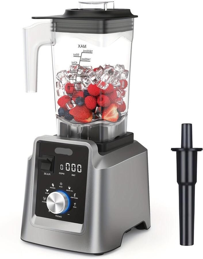 Corenia Blender – Keukenmixer – Smoothiemaker – Sapmaker – IJscrusher – 2 Liter Inhoud – Automatische Programma s