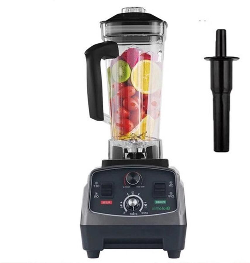 Corenia Blender Smoothie Maker Blender Smoothie Foodprocessor 2200W 2L BPA-vrije Zes Mesbladen Ice Crusher Standaard