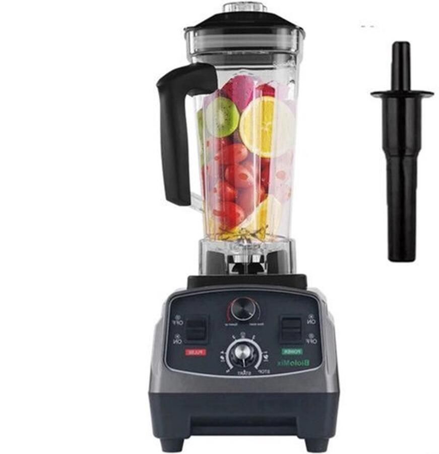 Corenia Blender Smoothie Maker Blender Smoothie Foodprocessor 2200W 2L BPA-vrije Zes Mesbladen Ice Crusher Standaard