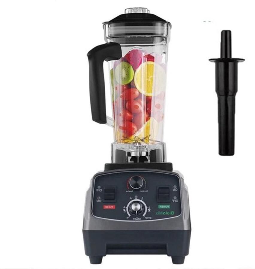 Corenia Blender Smoothie Maker Blender Smoothie Foodprocessor 2200W 2L BPA-vrije Zes Mesbladen Ice Crusher Standaard
