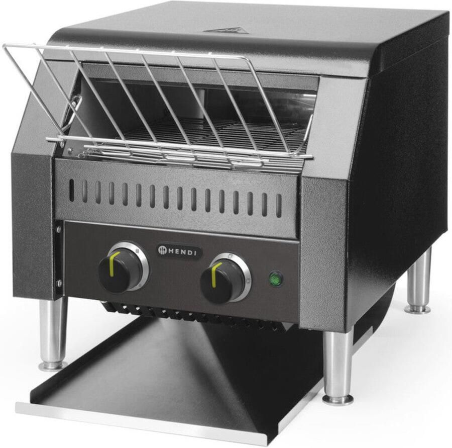 Corenia Broodrooster – Toaster – Broodrooster met 2 Sleuven – Tosti-ijzer – Keukenapparaat – Dubbele Verwarming – 230V 2240W – Roestvrij Staal