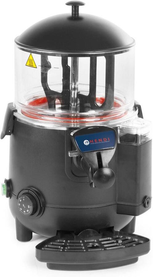 Corenia Chocoladetap – Chocoladeverwarmer – Fondue Dispenser – Warmhoudbak – Tapkraan – 5 Liter Inhoud – Roestvrijstaal Bodem