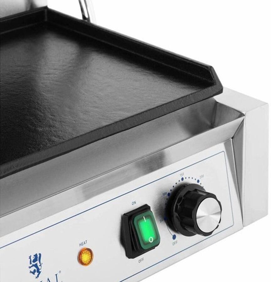 Corenia Contactgrill – Dubbele Grillplaat – Panini Grill – Tosti Apparaat – Grillapparaat – 3600W Vermogen – Groot 48x23 cm Bakoppervlak