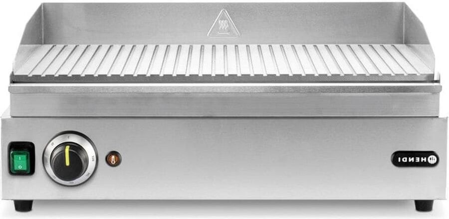 Corenia Contactgrill – Elektrische Grill – Paninigrill – Tosti-ijzer – Grillapparaat – Grote Ribbelplaat 527x404 mm – Krachtige 2400W Temperatuurregeling