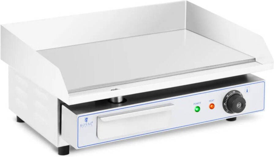 Corenia Elektrische Grillplaat – Tafelgrill – Bakplaat – Gourmetplaat – Teppanyaki – Glad Grilloppervlak 550x400 mm – Krachtig 3000W met Automatische Thermostaat
