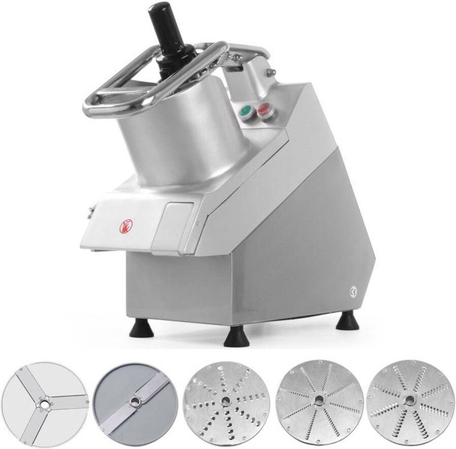 Corenia Elektrische Groentesnijder – Groentesnijmachine – Groentesnijders – Groenteschaaf – Groentensnijder Horeca – 750W Motor – Grote Invoeropening Tot 15 cm Diameter