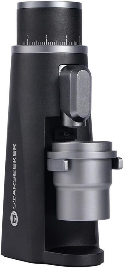 Corenia Elektrische Koffiemolen – Koffiemolen – Koffiemolen Met Maalkegel – Koffiebonenmolen – Instelbare Maling – 48W Motor – Aluminium Behuizing