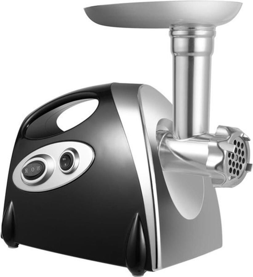 Corenia Elektrische Vleesmolen – Vleesmaler – Gehaktmolen – Worstmaker – Mincer – 800W Vermogen – 3 Snijplaten & 4 5 cm Lemmetdiameter
