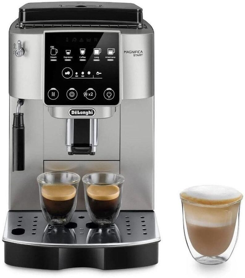 Corenia Espressomachine – Koffiezetapparaat – Automatische Koffiemachine – Drukmachine – Volautomaat – 15 Bar Pompdruk – Ingebouwde RVS Koffiemolen 1 8L Watertank