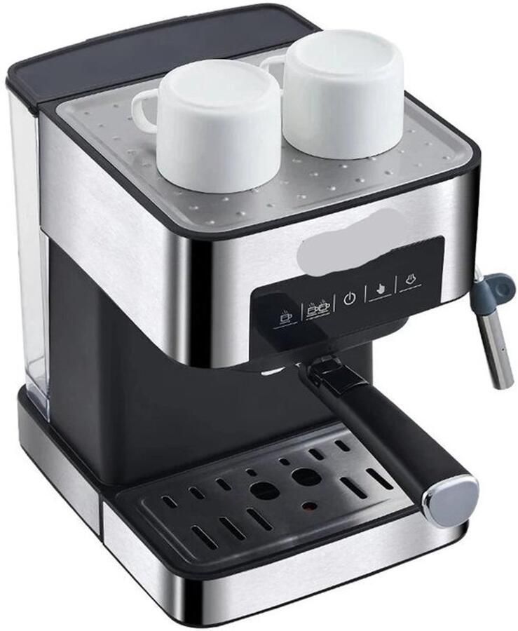 Corenia Espressomachine – Koffiezetapparaat – Cappuccinomachine – Melkopschuimer – 20 Bar Pomp – 1 6 Liter Watertank